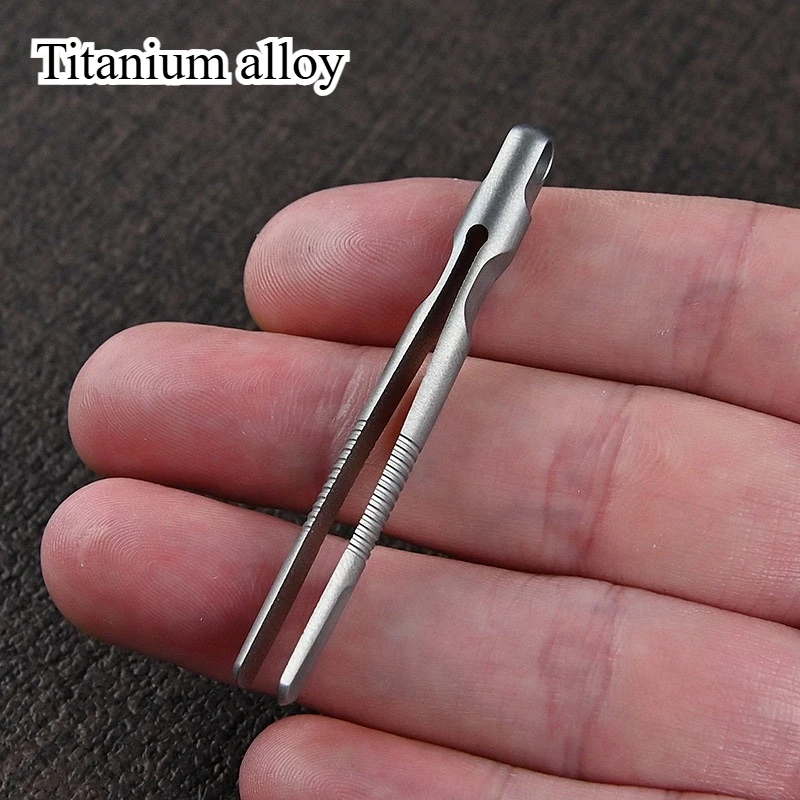 NEW Outdoor EDC mini lightweight and compact tool titanium alloy tweezers TC4 tweezers CNC machining clip
NEW Outdoor EDC mini lightweight and compact tool titanium alloy tweezers TC4 tweezers CNC machining clip