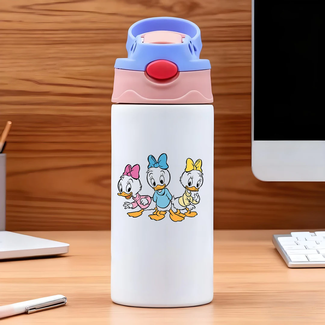 Disney cartoon duck bow tie outfit 304 stainless steel cartoon straw cup kids water cup New Year gift
Disney cartoon duck bow tie outfit 304 stainless steel cartoon straw cup kids water cup New Year gift