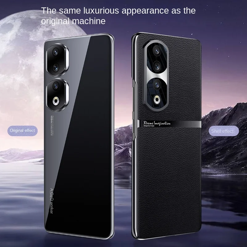 Luxury PU Leather Camera Protection Back Cover For Honor 90 Pro Hard Electroplated frame Fall prevention Phone Case For Honor 90
Luxury PU Leather Camera Protection Back Cover For Honor 90 Pro Hard Electroplated frame Fall prevention Phone Case For Honor 90