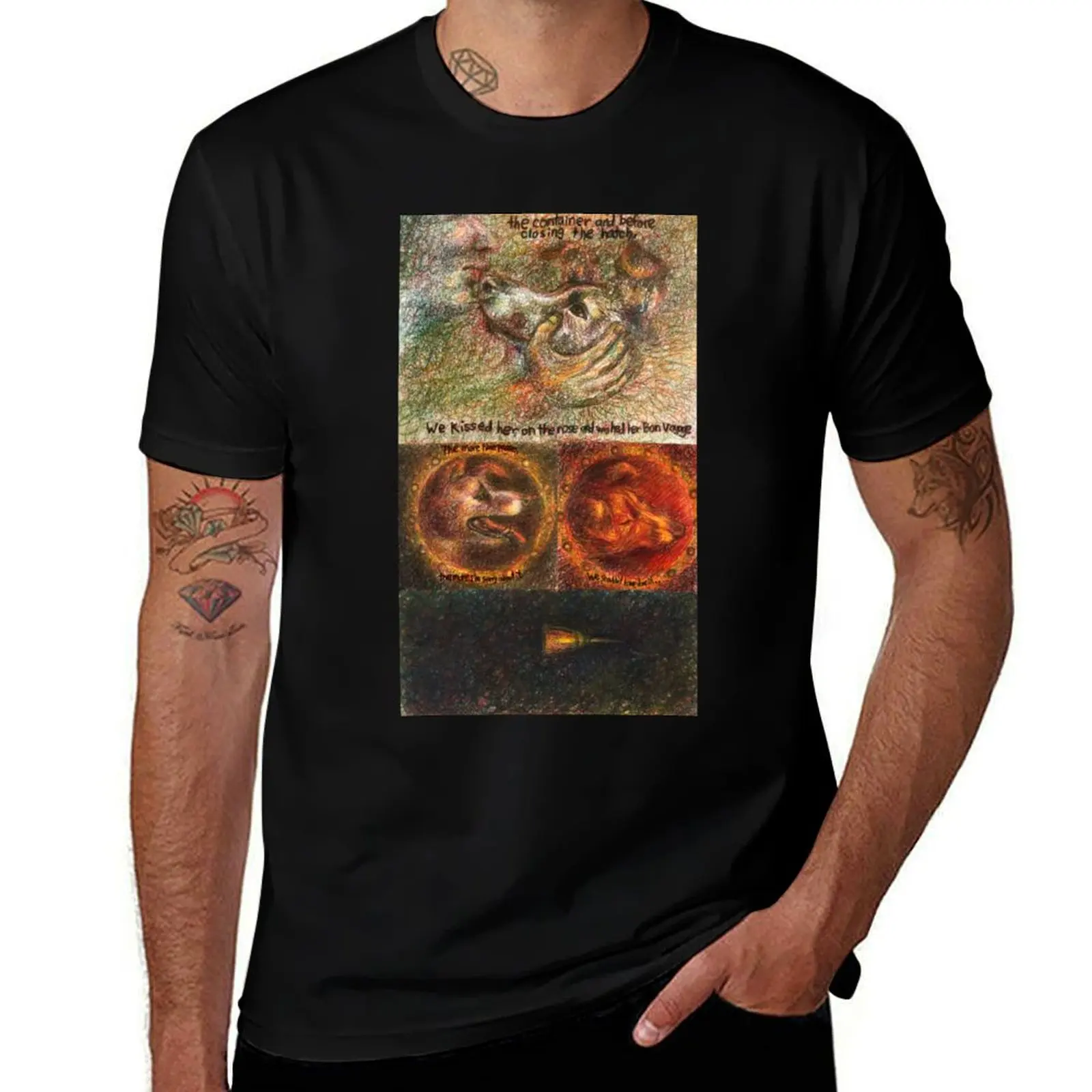 Laika T-Shirt boys animal print custom t shirt Funny t-shirt Short sleeve tee men
Laika T-Shirt boys animal print custom t shirt Funny t-shirt Short sleeve tee men