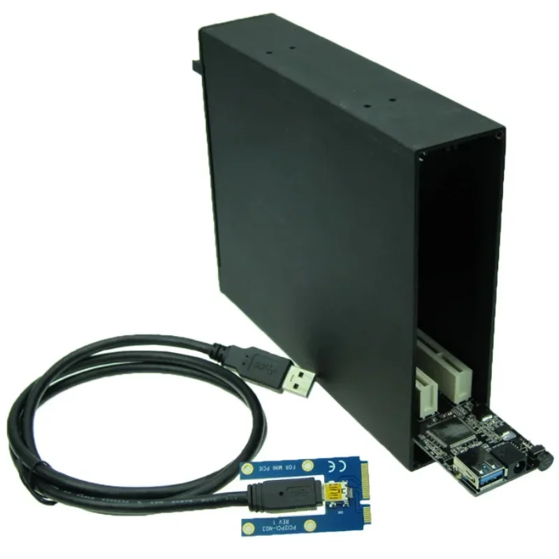 Адаптер Mini PCIe для двойного слота шины PCI с корпусом, док-станция, карта расширения, 2 порта
Адаптер Mini PCIe для двойного слота шины PCI с корпусом, док-станция, карта расширения, 2 порта