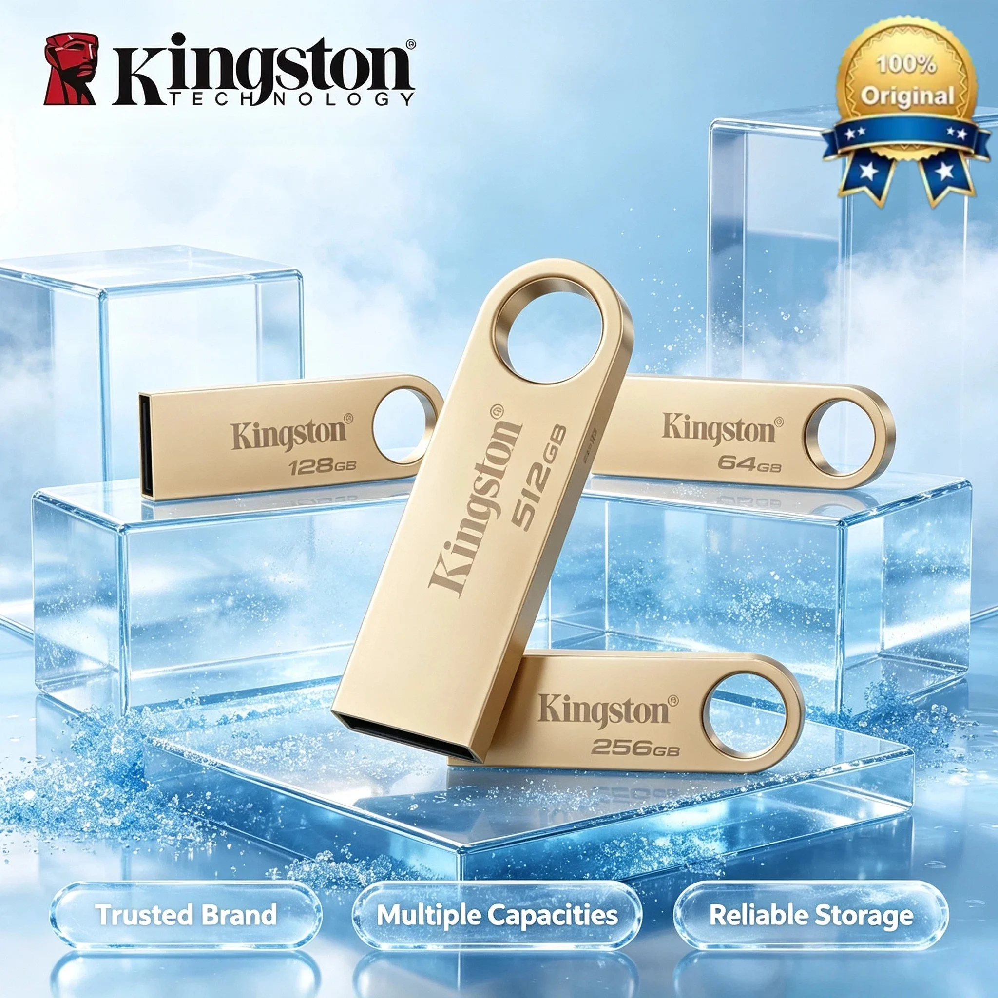 Kingston USB 3.2 Metal High Speed Pen Drive 220Mb/s Read 100Mb/s Write Flash Drive for Car TV Computer USB Disk
Kingston USB 3.2 Metal High Speed Pen Drive 220Mb/s Read 100Mb/s Write Flash Drive for Car TV Computer USB Disk