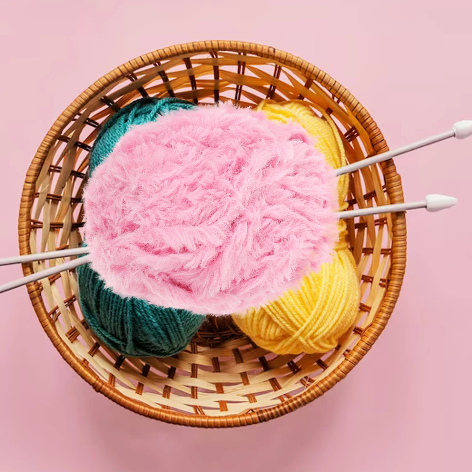 Hand-Knitting Yarn Crafts Acrylic Fibers Soft Breathable Skin-Friendly Crochet Supply for DIY Knitting Beading Projects 
Hand-Knitting Yarn Crafts Acrylic Fibers Soft Breathable Skin-Friendly Crochet Supply for DIY Knitting Beading Projects