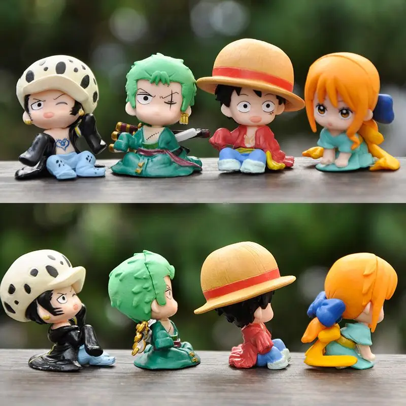 Anime figurine mini One Piece Luffy Zoro Nami doll collectible figure One Piece car decoration desktop ornament gift for friends
Anime figurine mini One Piece Luffy Zoro Nami doll collectible figure One Piece car decoration desktop ornament gift for friends