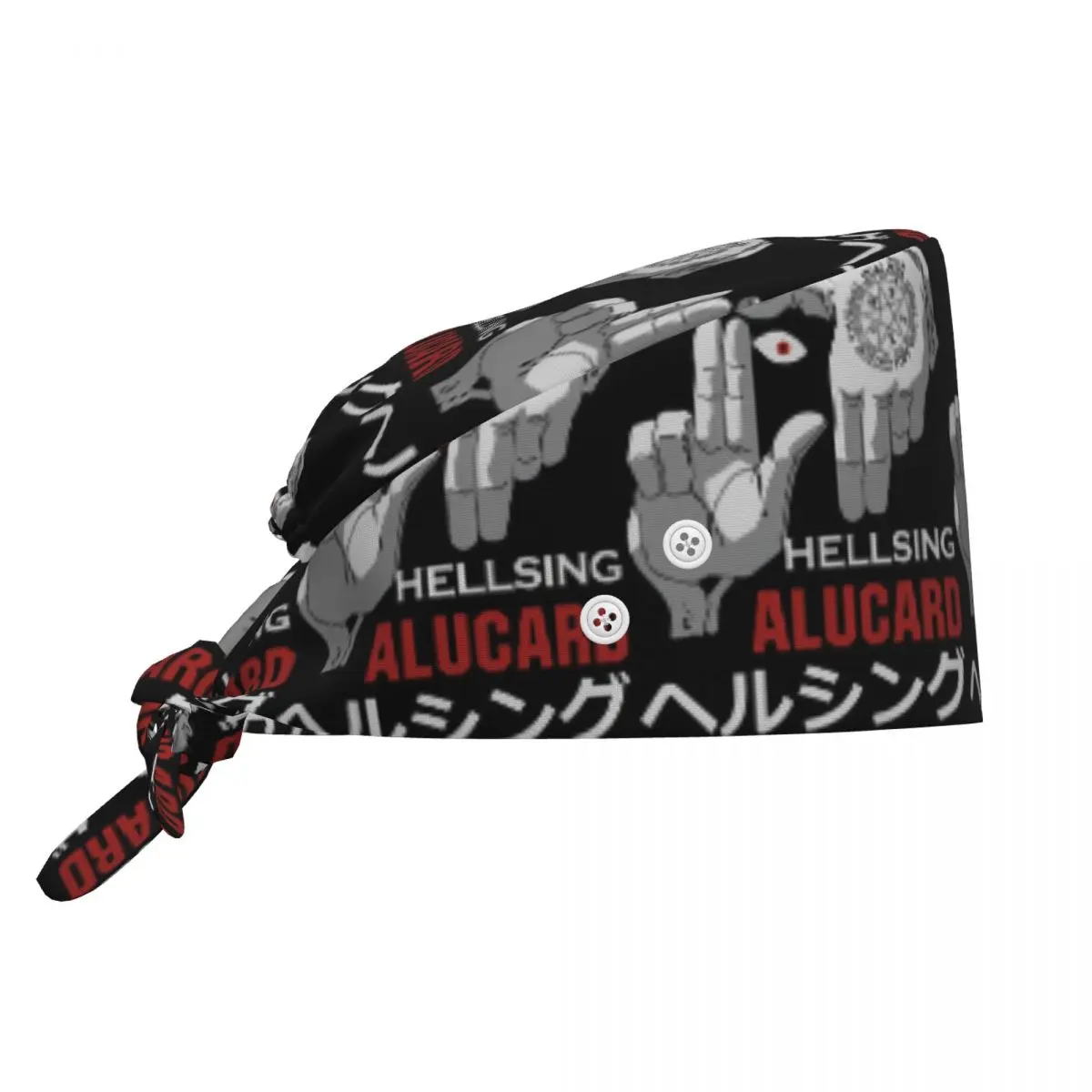 Alucard Hellsing Manga Scrub Hat Doctor Working Surgical Cap Men Women Adjustable Nursing Caps for Dentist
Alucard Hellsing Manga Scrub Hat Doctor Working Surgical Cap Men Women Adjustable Nursing Caps for Dentist