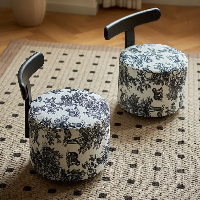 Solid Wood Swivel Caster Stool - Multifunctional Home Essential: Soft Upholstered Round Stool for Ultimate Comfort
Solid Wood Swivel Caster Stool - Multifunctional Home Essential: Soft Upholstered Round Stool for Ultimate Comfort