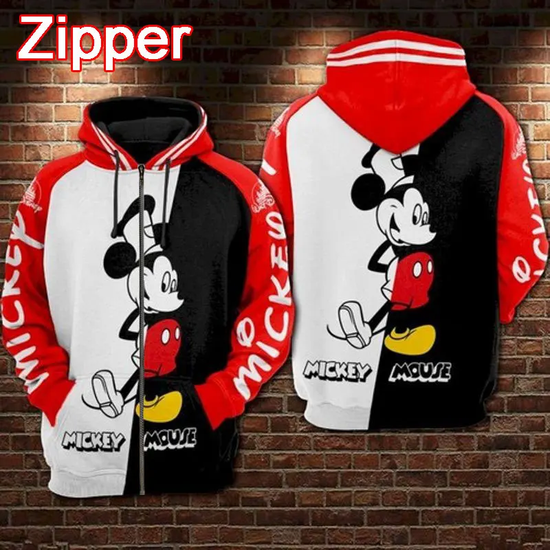 Mickey Mouse Zipper Hoodie for Men and Women, Oversized Sweatshirt, Cartoon Anime Jackets, Spring, Autumn, Children, New, 2024
Mickey Mouse Zipper Hoodie for Men and Women, Oversized Sweatshirt, Cartoon Anime Jackets, Spring, Autumn, Children, New, 2024