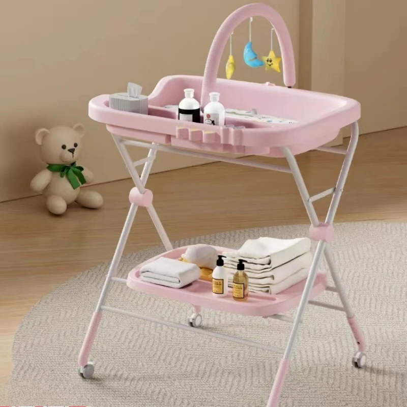 Foldable Baby Changing Table with Anti-Shake Pyramid Frame, Eco-Friendly PP Steel Pipe Portable Newborn Care Station for Massage
Foldable Baby Changing Table with Anti-Shake Pyramid Frame, Eco-Friendly PP Steel Pipe Portable Newborn Care Station for Massage