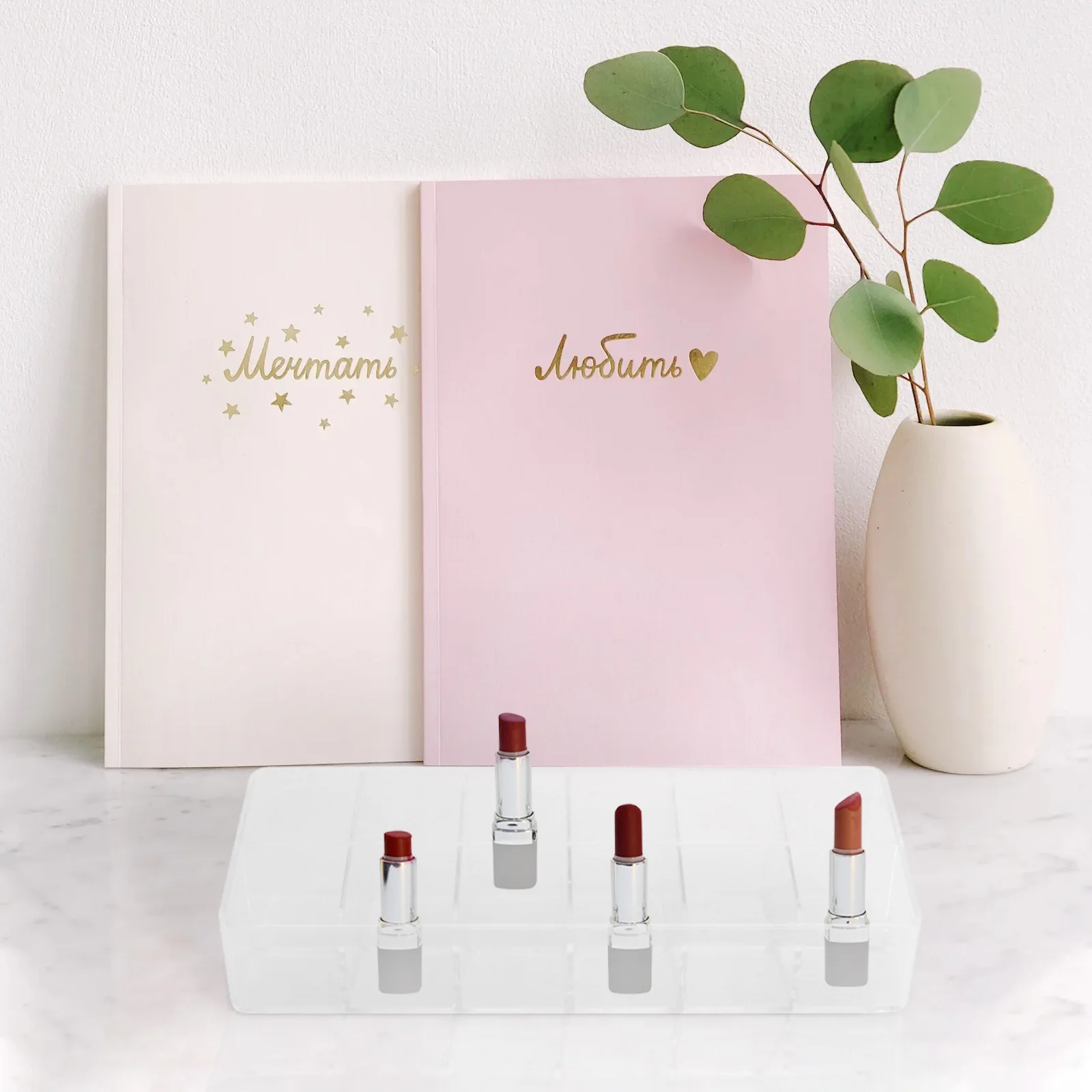 Lipstick Storage Box Organizer Gloss Holder Plastic Large Capacity Multigrid Nail Polish Desktop Bedroom
Lipstick Storage Box Organizer Gloss Holder Plastic Large Capacity Multigrid Nail Polish Desktop Bedroom
