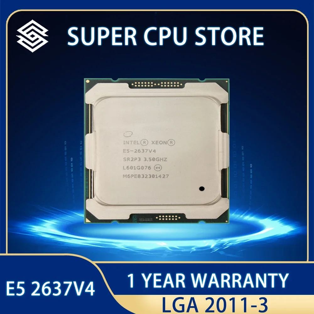 Процессор Intel Xeon E5-2637 V4 3,5 ГГц/4 ядра/15 МБ/135 Вт/9,6 GT/s LGA2011-3 CM8066002041100
Процессор Intel Xeon E5-2637 V4 3,5 ГГц/4 ядра/15 МБ/135 Вт/9,6 GT/s LGA2011-3 CM8066002041100