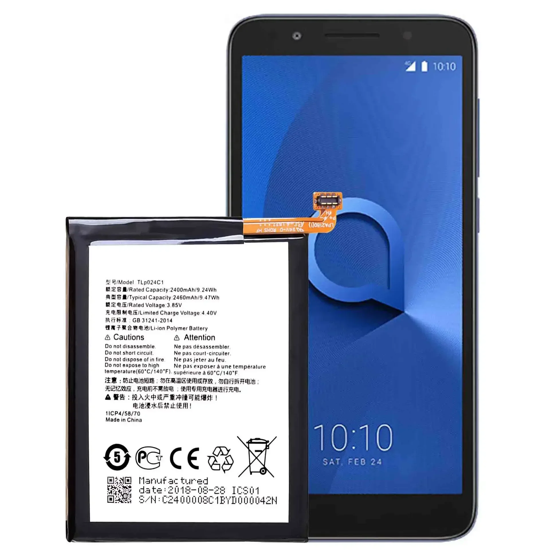 TLP024C7 Высококачественная сменная батарея для Alcatel 1x 5059 5059D 5059A Встроенные литий-ионные батареи большой емкости
TLP024C7 Высококачественная сменная батарея для Alcatel 1x 5059 5059D 5059A Встроенные литий-ионные батареи большой емкости
