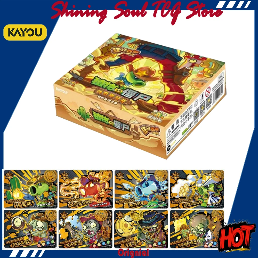 Genuine KAYOU Plants vs. Zombies Cards · Wonderful Nature Tour · Series 11 Wild West Game Collectible Cards Gifts Original Box
Genuine KAYOU Plants vs. Zombies Cards · Wonderful Nature Tour · Series 11 Wild West Game Collectible Cards Gifts Original Box