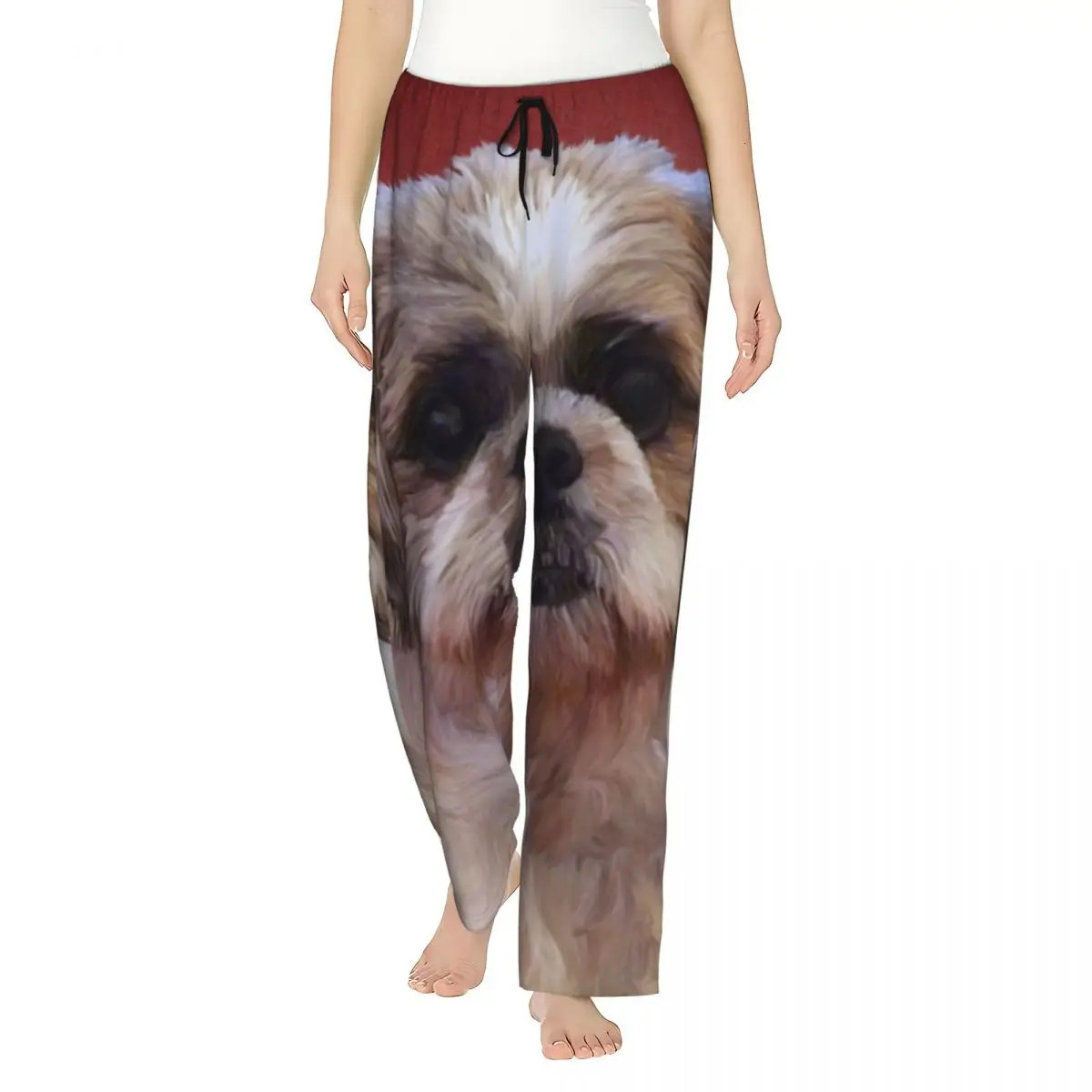 Женские пижамные штаны Shih Tzu Dog на заказ, одежда для сна с карманами для сна и отдыха
Женские пижамные штаны Shih Tzu Dog на заказ, одежда для сна с карманами для сна и отдыха