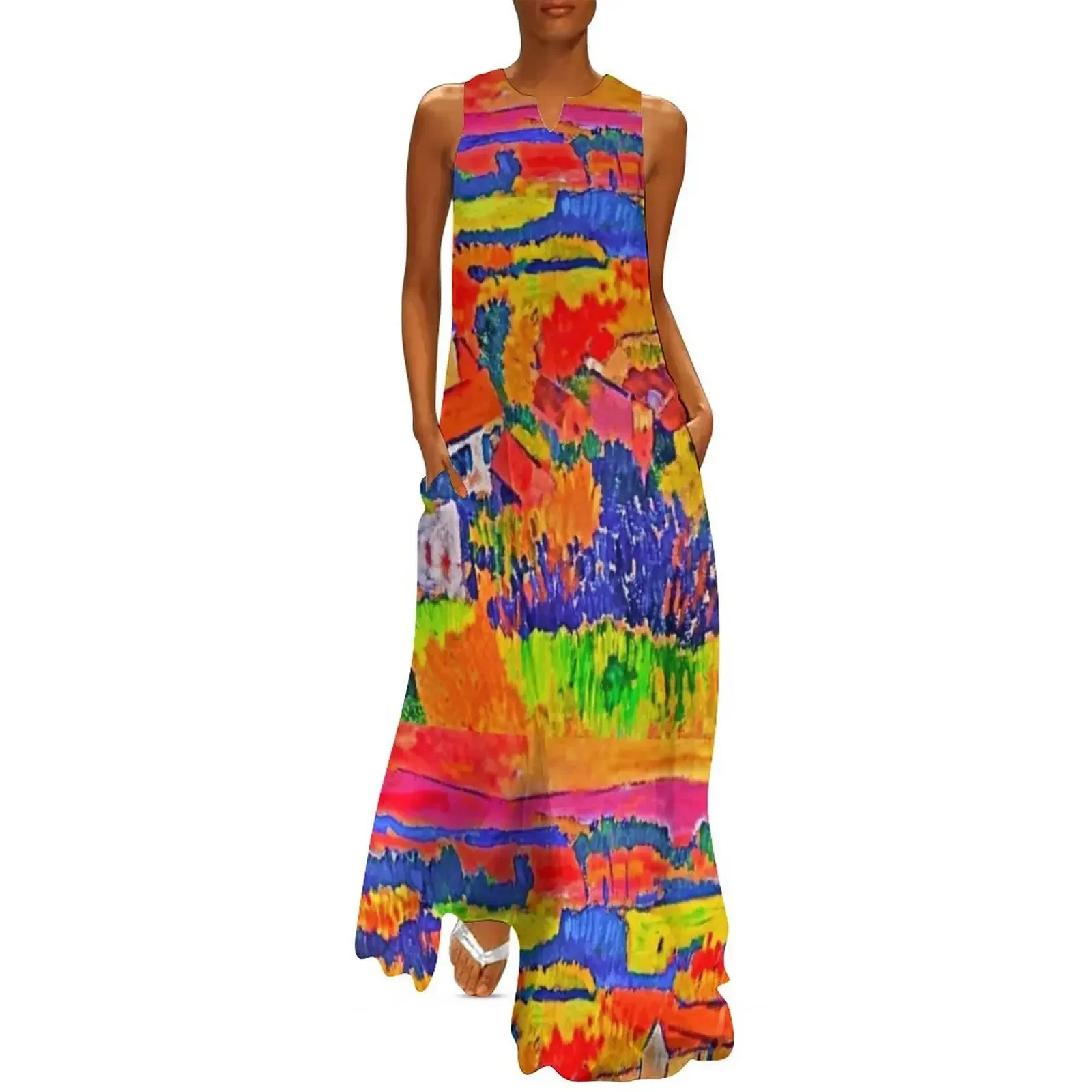 Landscape near Chatou,Andre Derain, 1904 Long Dress long dresses for women Women's summer dresses Dress
Landscape near Chatou,Andre Derain, 1904 Long Dress long dresses for women Women's summer dresses Dress