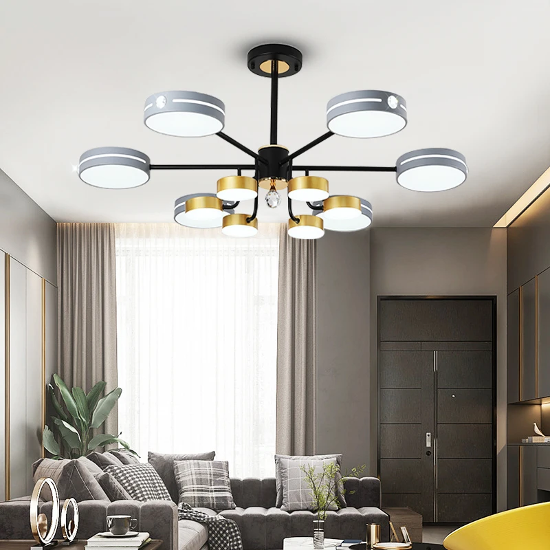 Nordic ceiling chandelier bedroom living room ceiling lamp dining room kitchen LED chandelier apartment wrought iron lighting
Nordic ceiling chandelier bedroom living room ceiling lamp dining room kitchen LED chandelier apartment wrought iron lighting
