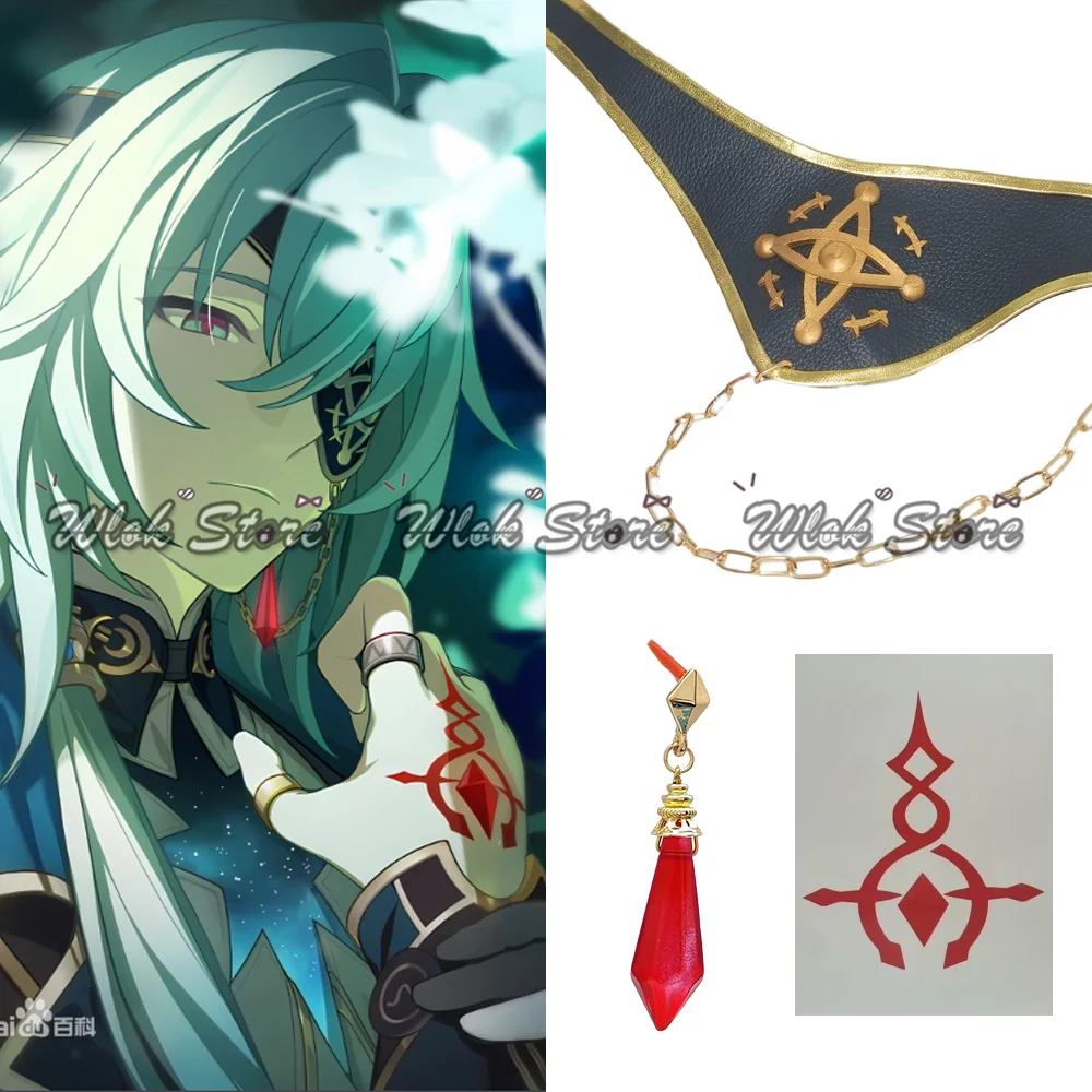 Game Honkai Star Rail Anaxa Cosplay Eepatch Earring Tattoo Stickers Anaxagoras Cosplay Accessories For Halloween Party Men Women
Game Honkai Star Rail Anaxa Cosplay Eepatch Earring Tattoo Stickers Anaxagoras Cosplay Accessories For Halloween Party Men Women