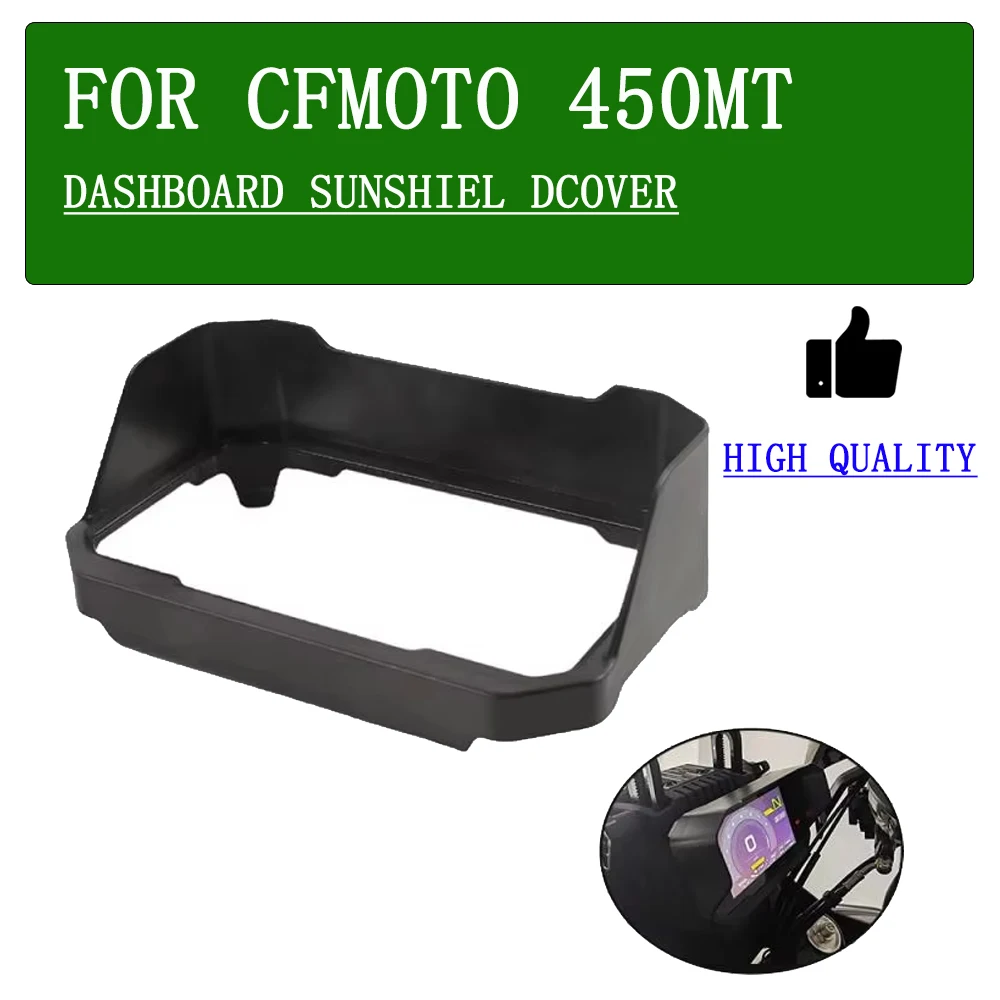 For CFMOTO 450MT MT450 450 MT 2024 2025 Motorcycle Accessories Instrument Hat Sun Visor Glare Protection Meter Cover Frame Guard
For CFMOTO 450MT MT450 450 MT 2024 2025 Motorcycle Accessories Instrument Hat Sun Visor Glare Protection Meter Cover Frame Guard