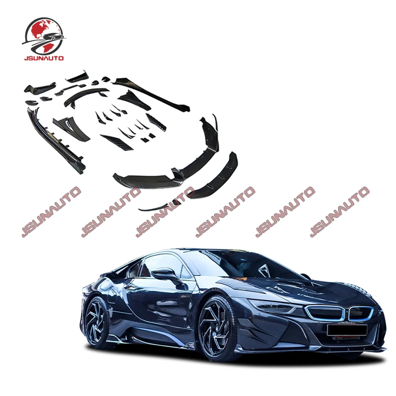For BMW I8 EB Style Premium Carbon Fiber External Accessories Front Diffuser Side Skirts Rear Lip Rear Spoiler Body Kit For i8
For BMW I8 EB Style Premium Carbon Fiber External Accessories Front Diffuser Side Skirts Rear Lip Rear Spoiler Body Kit For i8