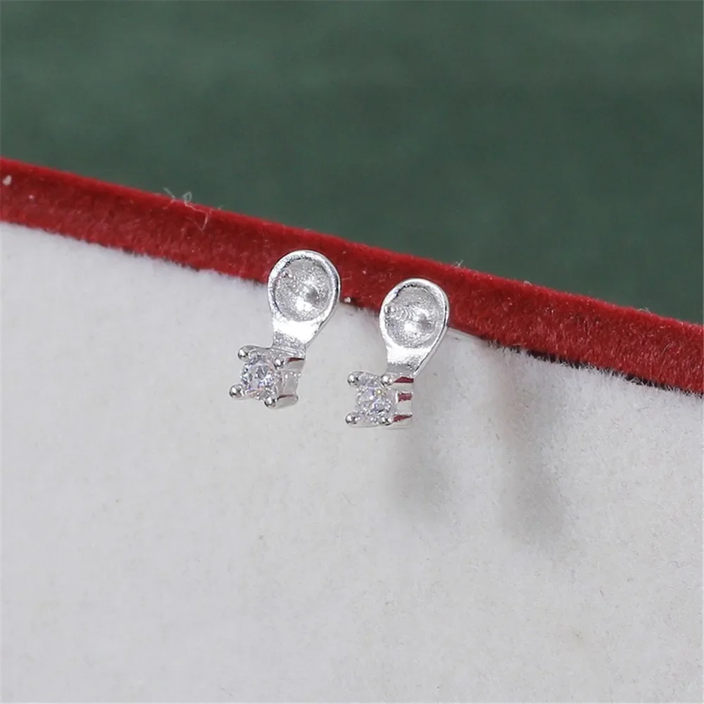 S925 Sterling Silver Pearl Earring Settings DIY Jewelry Making Supplies Blank Earring Posts for Handcrafted Accessories No Pearl
S925 Sterling Silver Pearl Earring Settings DIY Jewelry Making Supplies Blank Earring Posts for Handcrafted Accessories No Pearl