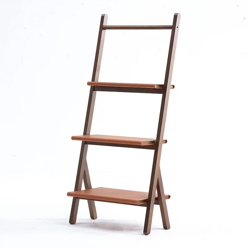 Light luxury saddle leather shelf medieval floor combination solid wood bookshelf living room decoration multi-layer storage dis
Light luxury saddle leather shelf medieval floor combination solid wood bookshelf living room decoration multi-layer storage dis