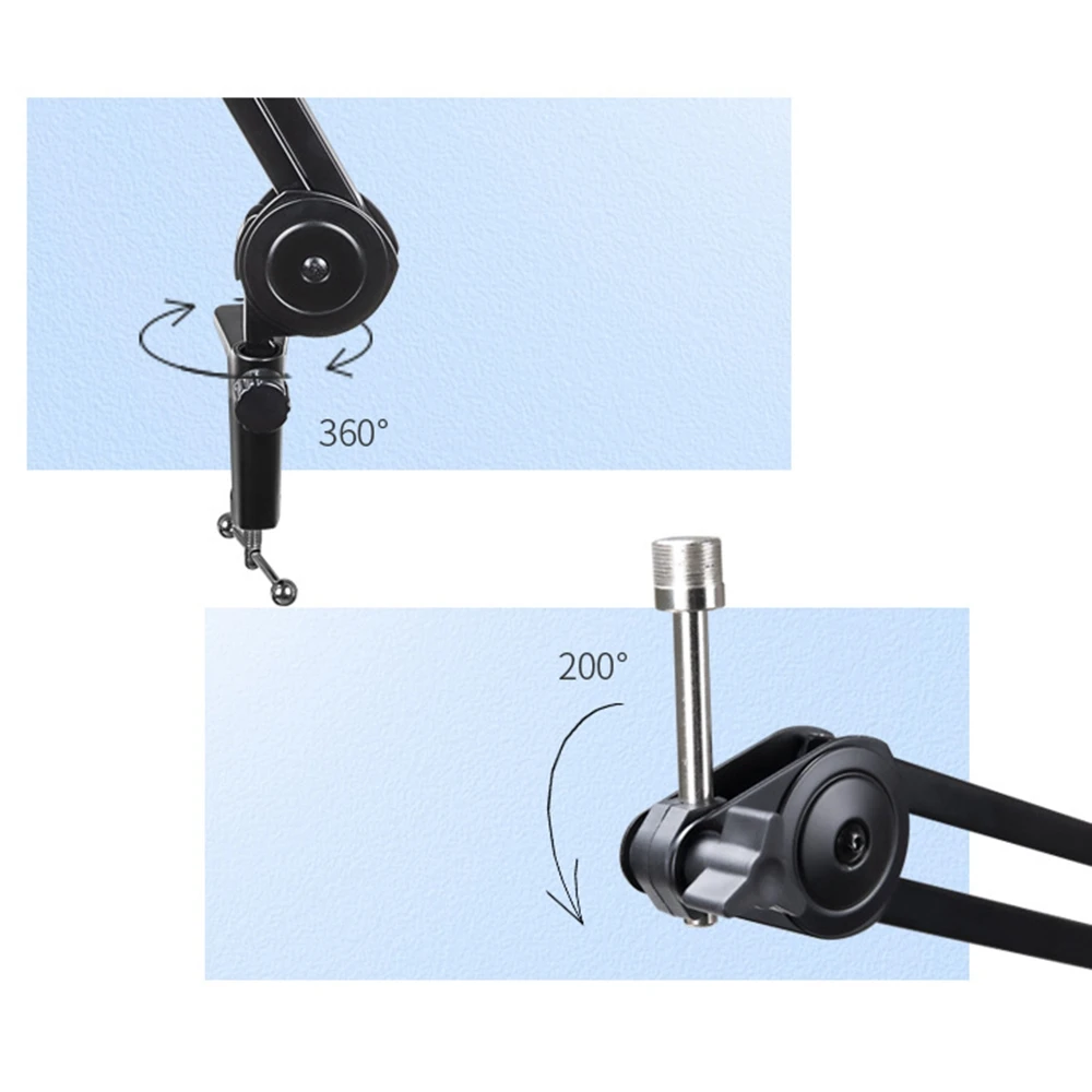 Top Deals Microphone Mount Adjustable Rotatable Cantilever Scissors Long Bracket Spring-Free Cantilever Desktop Stand
Top Deals Microphone Mount Adjustable Rotatable Cantilever Scissors Long Bracket Spring-Free Cantilever Desktop Stand