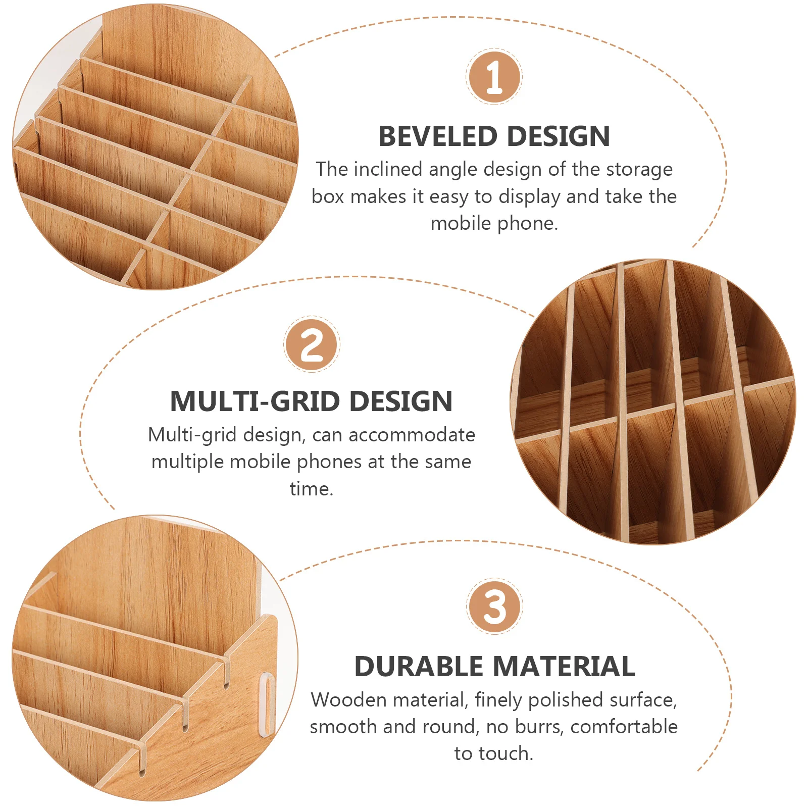 Mobile Phone Management Box Multi-Grid Desktop Organizer for Classroom Lab Office Phone Storage Case Organizer Box
Mobile Phone Management Box Multi-Grid Desktop Organizer for Classroom Lab Office Phone Storage Case Organizer Box