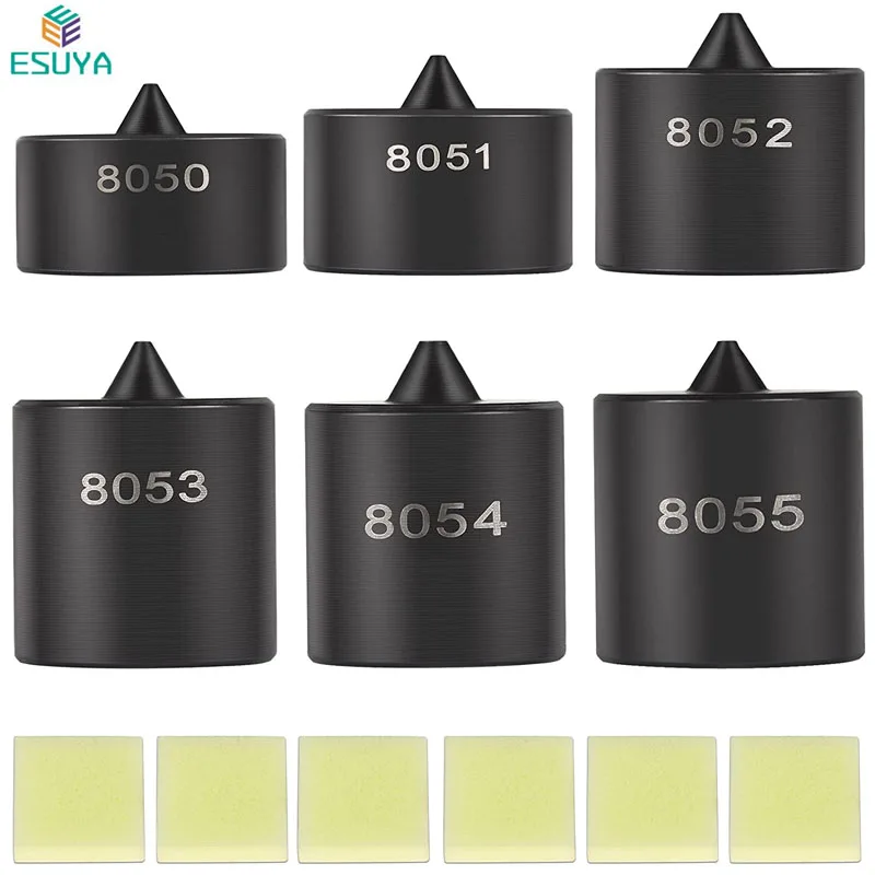 ESUYA 8056 Shaft Protector Set for Use with Grip-O-Matic Pullers or Push-Pullers, Fan Blade, Gear and Bearing Pullers (Set of 6)
ESUYA 8056 Shaft Protector Set for Use with Grip-O-Matic Pullers or Push-Pullers, Fan Blade, Gear and Bearing Pullers (Set of 6)