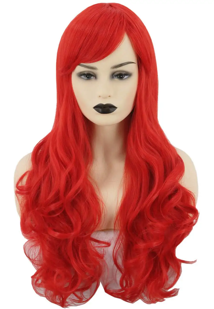 ccutoo Synthetic Mermaid Wig Long Red Curly Body Wave Wig Halloween Cosplay Costume Wig for Women Fashion Wig for Daily Party
ccutoo Synthetic Mermaid Wig Long Red Curly Body Wave Wig Halloween Cosplay Costume Wig for Women Fashion Wig for Daily Party