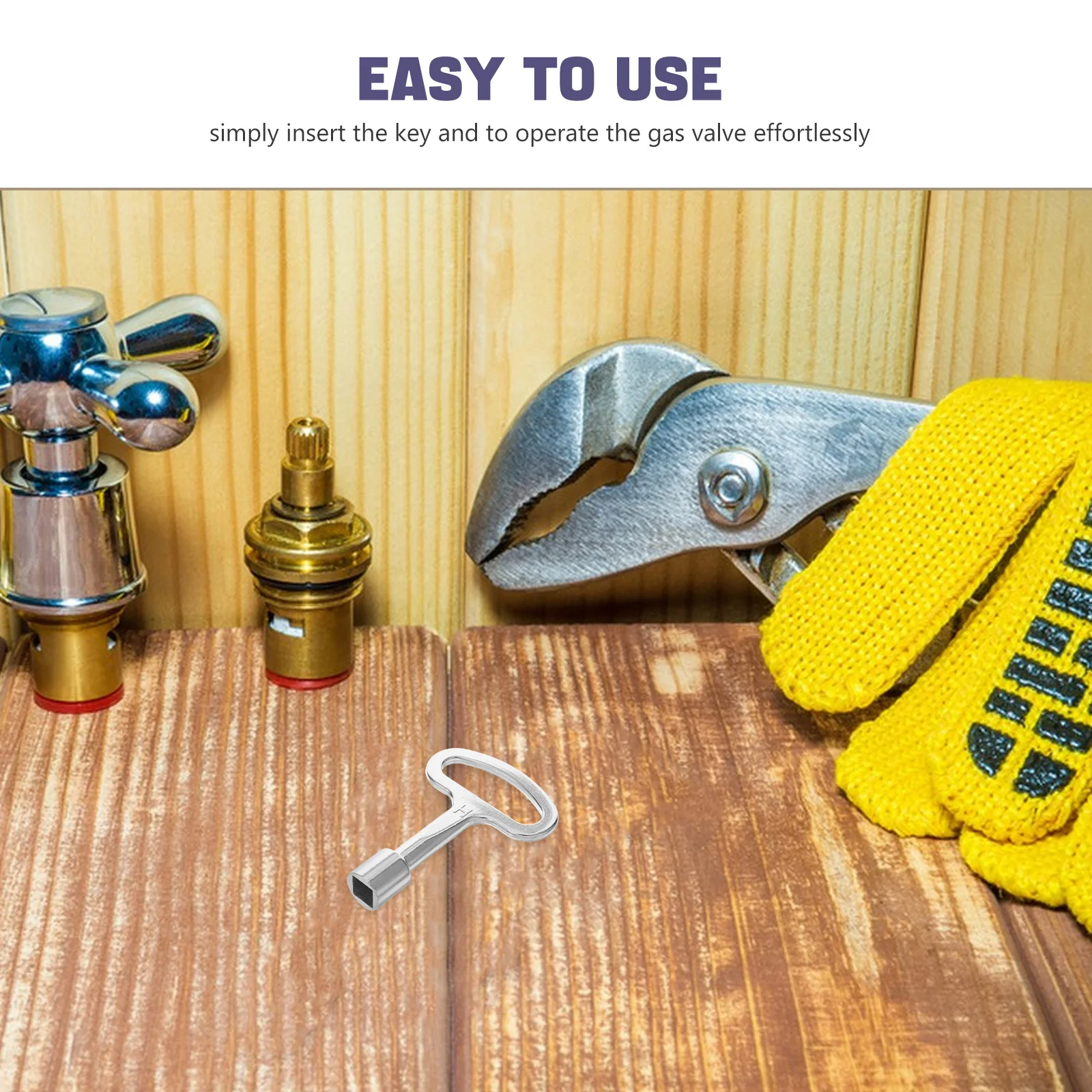 Gas Valve Key Zinc Alloy 14 516 Radiator Wrench Universal Gas Meter Lock Key Utility Multi Functional Plumbing 
Gas Valve Key Zinc Alloy 14 516 Radiator Wrench Universal Gas Meter Lock Key Utility Multi Functional Plumbing