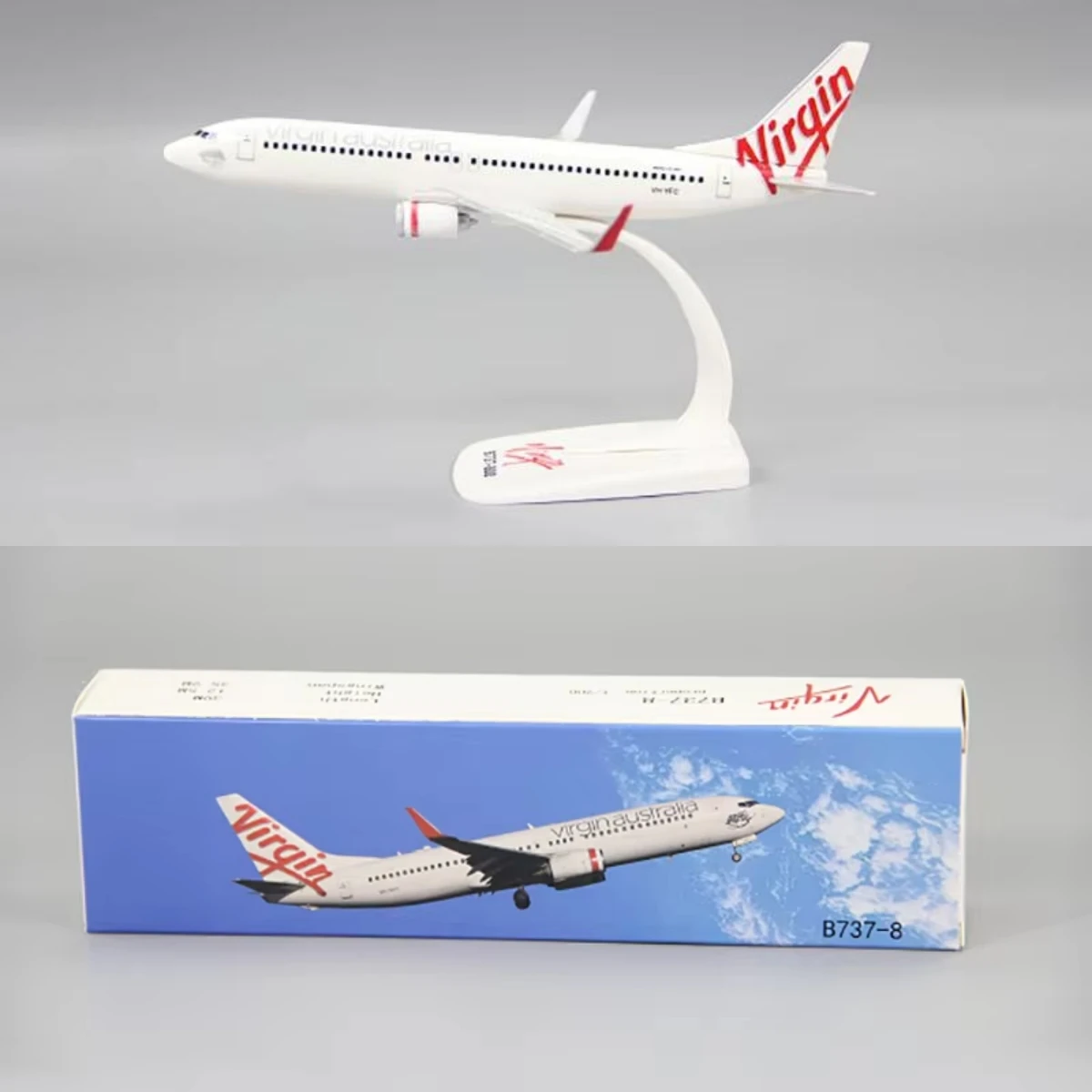 Масштаб 1:200 Virgin Atlantic Flight B737-800, модель пассажирского самолета из сплава, коллекция дисплеев, бутиковое украшение
Масштаб 1:200 Virgin Atlantic Flight B737-800, модель пассажирского самолета из сплава, коллекция дисплеев, бутиковое украшение