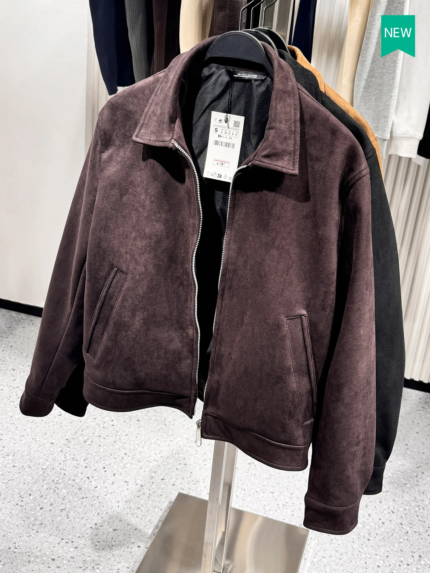 Men's Spring New Style Zipper Short Leather Velvet Jacket Multi-Color Collar Coat Standard Fit Long Sleeve Pure Color
Men's Spring New Style Zipper Short Leather Velvet Jacket Multi-Color Collar Coat Standard Fit Long Sleeve Pure Color