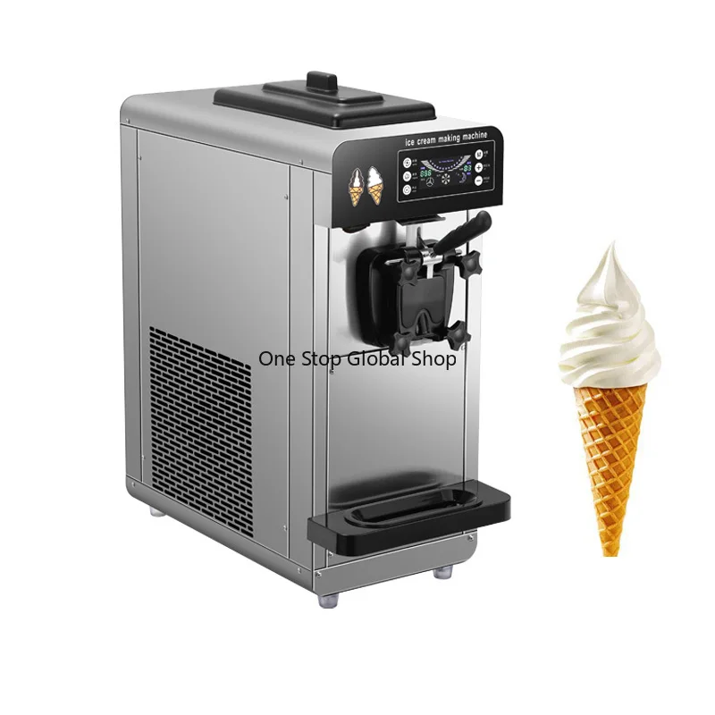 Electric 110V 220V Ice Cream Making Machine 6L Tank Single Flavor Soft Ice Cream Maker 70 PCS/H Commercial Use
Electric 110V 220V Ice Cream Making Machine 6L Tank Single Flavor Soft Ice Cream Maker 70 PCS/H Commercial Use