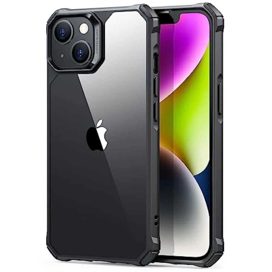 for iPhone 14/iPhone 13 Case, Military-Grade Protection with Shock-Absorbing Corners, Scratch-Resistant and Anti-Yellowing Acry
for iPhone 14/iPhone 13 Case, Military-Grade Protection with Shock-Absorbing Corners, Scratch-Resistant and Anti-Yellowing Acry