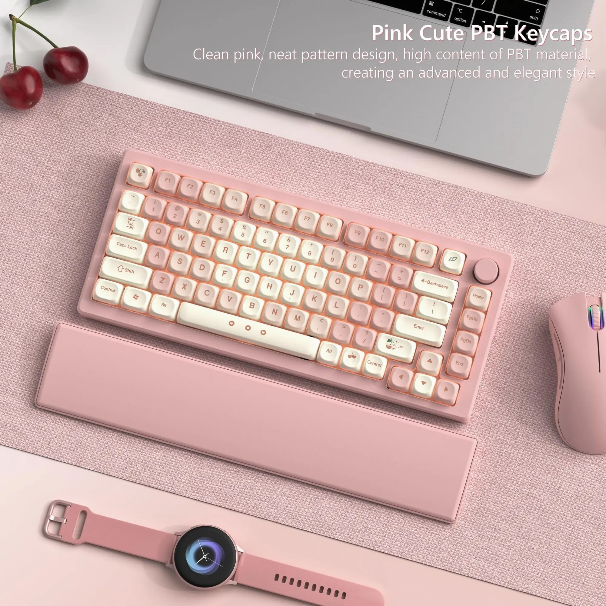 Колпачки для клавиш Pink Cherry с сублимационной краской, колпачки для клавиш на заказ, профиль MOA, колпачки для клавиш из ПБТ, 145 клавиш для переключателей MX, механическая клавиатура
Колпачки для клавиш Pink Cherry с сублимационной краской, колпачки для клавиш на заказ, профиль MOA, колпачки для клавиш из ПБТ, 145 клавиш для переключателей MX, механическая клавиатура