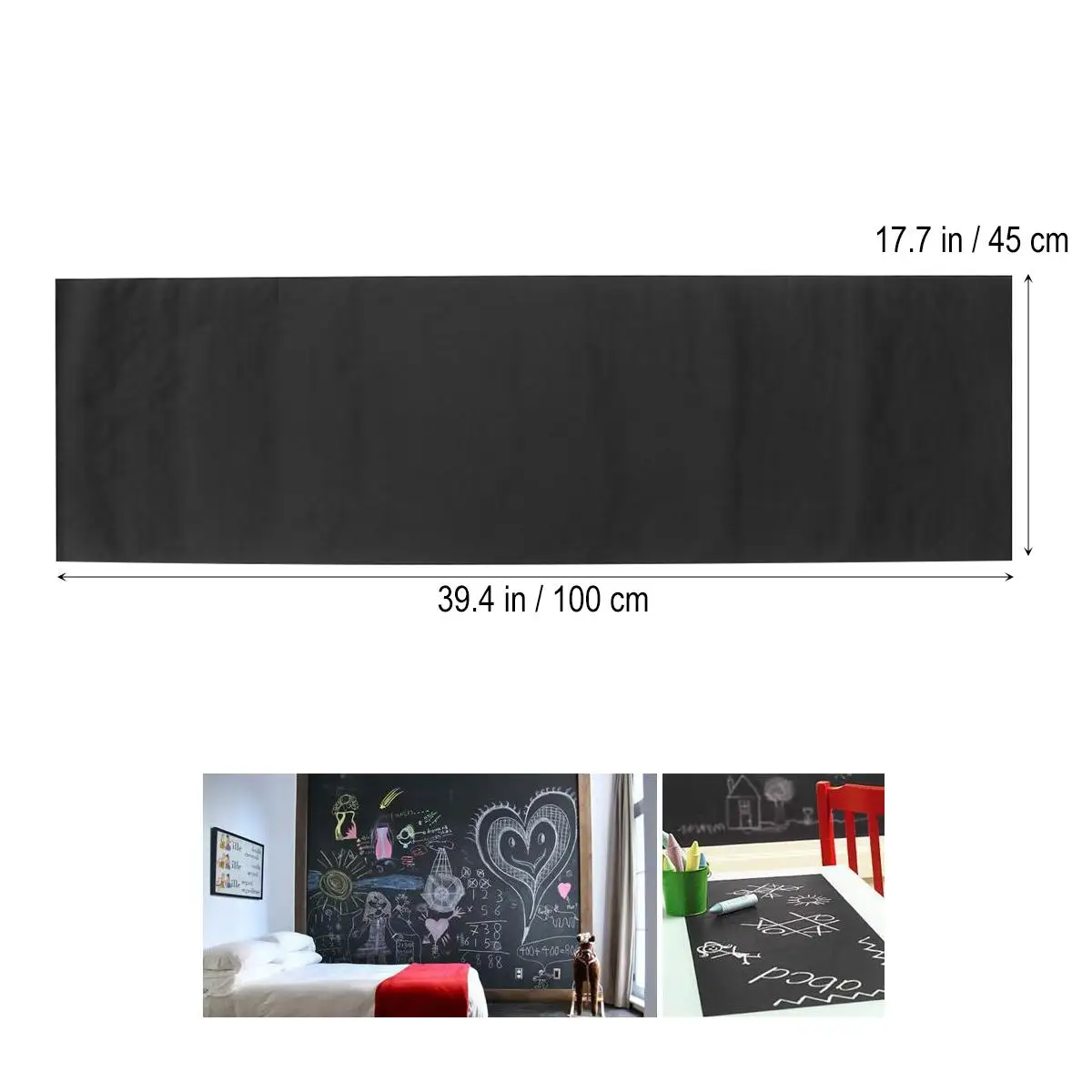 Erasable Chalkboard Blackboard Blackboard Sticker Roll Labels Alternative Multiple Sizes DIY Wall Decor Reusable No Residue
Erasable Chalkboard Blackboard Blackboard Sticker Roll Labels Alternative Multiple Sizes DIY Wall Decor Reusable No Residue