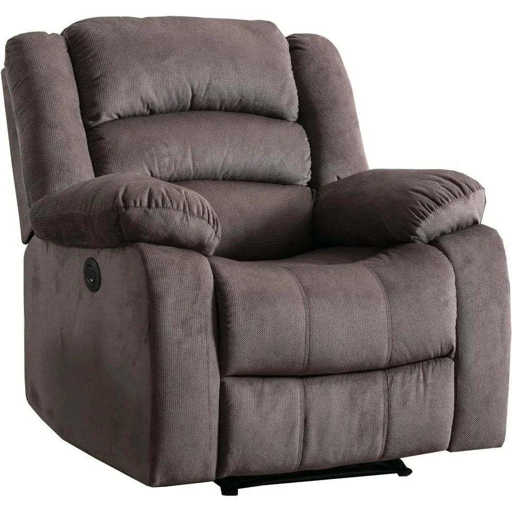 Classic Power Recliner Chair, Oversized Electric Overstuffed Reclining Chair with Soft Cushion and Back, Sofa with Comfortable
Classic Power Recliner Chair, Oversized Electric Overstuffed Reclining Chair with Soft Cushion and Back, Sofa with Comfortable