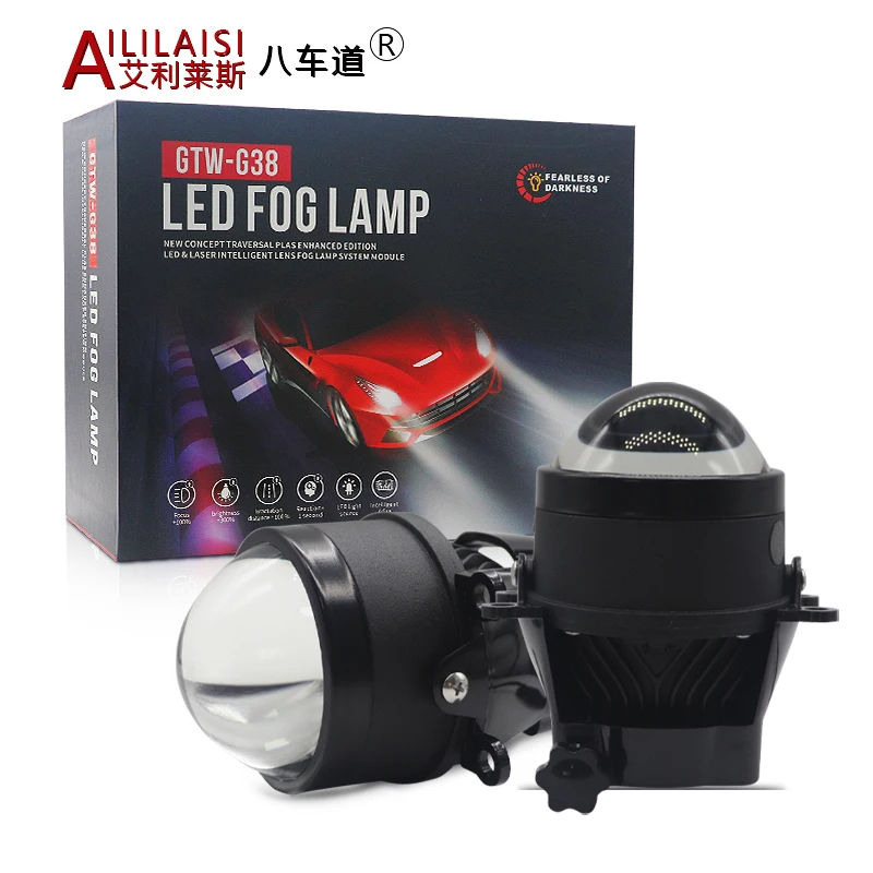AIlilaisi 3Inch Fog Lamp Lens Projector Light Bi Led for Ford Focus Fiesta Peugeot Hatchback Toyota Mazda Picasso Quatre Crider
AIlilaisi 3Inch Fog Lamp Lens Projector Light Bi Led for Ford Focus Fiesta Peugeot Hatchback Toyota Mazda Picasso Quatre Crider