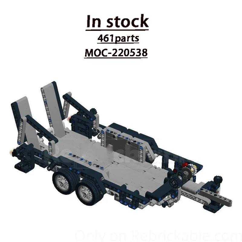 MOC-220538 New Classic Farm Agriculture Small Three-Axle Trailer Building Block Model 461parts Boys Children's Birthday Toy Gift
MOC-220538 New Classic Farm Agriculture Small Three-Axle Trailer Building Block Model 461parts Boys Children's Birthday Toy Gift