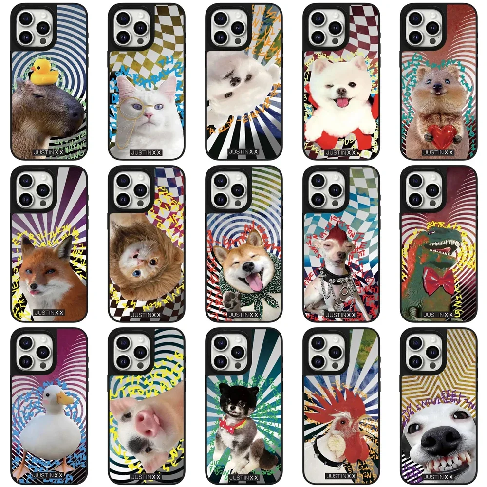 Cute Animals Mirror Surface Phone Case Cover for IPhone 11 12 13 14 15 16 Pro Max Case
Cute Animals Mirror Surface Phone Case Cover for IPhone 11 12 13 14 15 16 Pro Max Case