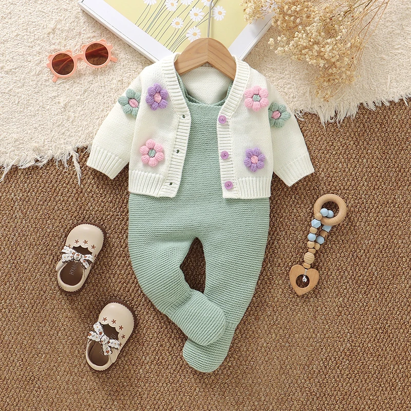 Зимняя одежда с цветочным принтом для маленьких девочек, белые свитера с V-образным вырезом и длинными рукавами, кардиганы + леггинсы, комплекты одежды для новорожденных, спортивный костюм из 2 предметов
Зимняя одежда с цветочным принтом для маленьких девочек, белые свитера с V-образным вырезом и длинными рукавами, кардиганы + леггинсы, комплекты одежды для новорожденных, спортивный костюм из 2 предметов