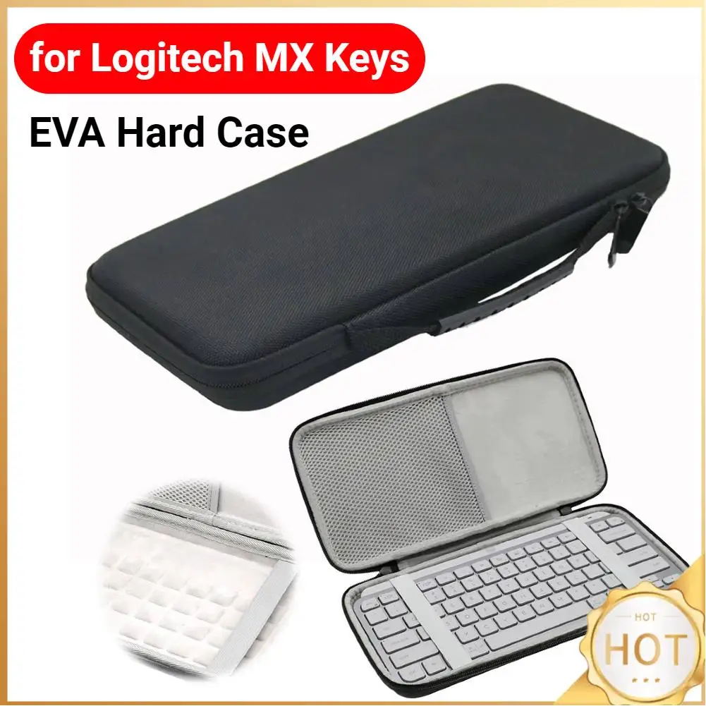 EVA Hard Case Illuminated Keyboard Protective Storage Bag for Logitech MX Keys Mini Wireless Keyboard Travel Carrying Case
EVA Hard Case Illuminated Keyboard Protective Storage Bag for Logitech MX Keys Mini Wireless Keyboard Travel Carrying Case