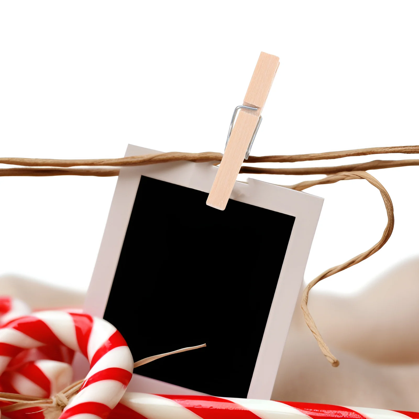 30Pcs Natural Wooden Photo Clips Mini Clothespins Multi-Function Paper Message Pegs 3x0.4cm for Craft Projects Home Office
30Pcs Natural Wooden Photo Clips Mini Clothespins Multi-Function Paper Message Pegs 3x0.4cm for Craft Projects Home Office