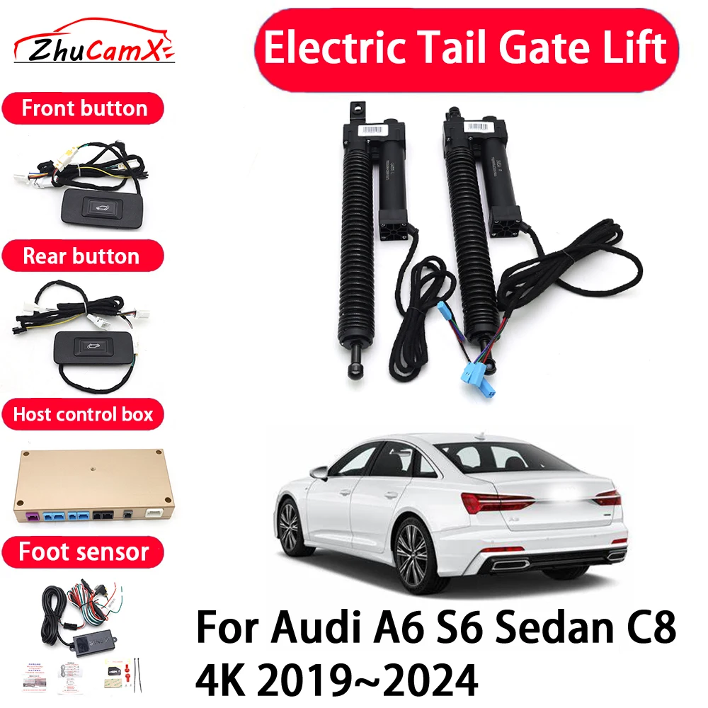 ZhuCamX Car Automatic Electric Tail Gate Lift Tailgate Assist System for Audi A6 S6 Sedan C8 4K 2019–2024
ZhuCamX Car Automatic Electric Tail Gate Lift Tailgate Assist System for Audi A6 S6 Sedan C8 4K 2019–2024