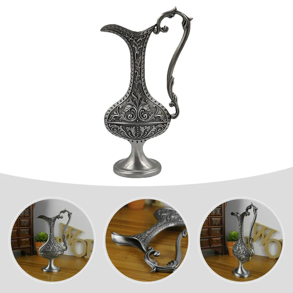 1PC Retro Handle Vase Decorative Flower Holder Vintage Zinc Alloy Fine Craftsmanship Home Office Study Room for Flower
1PC Retro Handle Vase Decorative Flower Holder Vintage Zinc Alloy Fine Craftsmanship Home Office Study Room for Flower