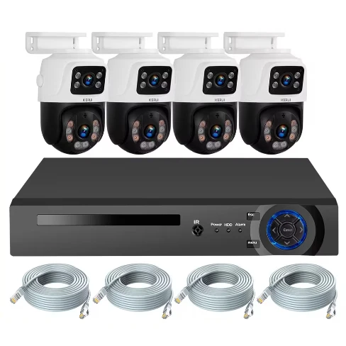 6MP Security POE Cameras 4CH NVR System With Network Cables Surveillance Cameras System POE Camera CCTV Set
6MP Security POE Cameras 4CH NVR System With Network Cables Surveillance Cameras System POE Camera CCTV Set