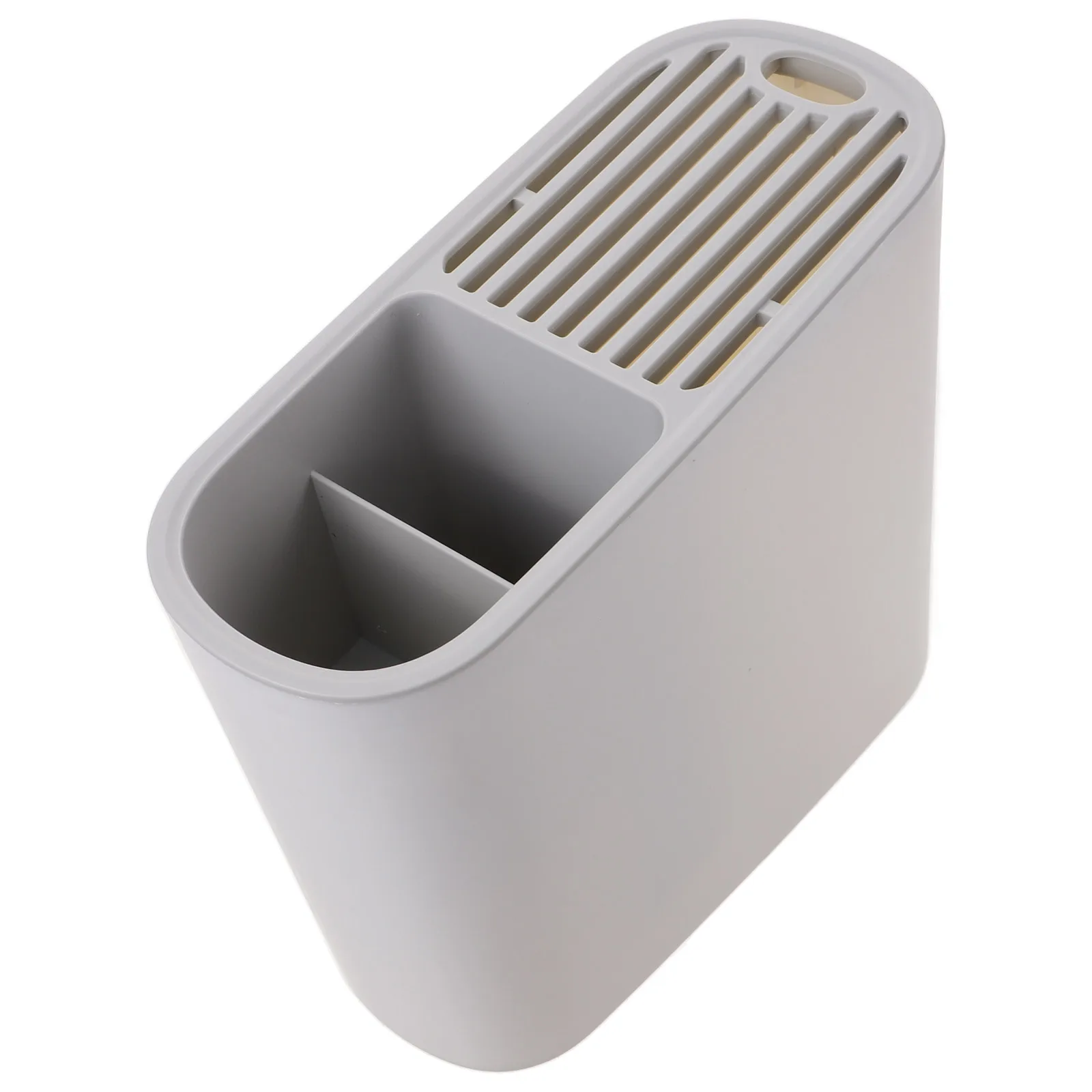 Stylish Lightweight Plastic Kitchen Utensil Holder For Cutlery Chopsticks Cutters Spoon Storage Rack White Container Draining
Stylish Lightweight Plastic Kitchen Utensil Holder For Cutlery Chopsticks Cutters Spoon Storage Rack White Container Draining