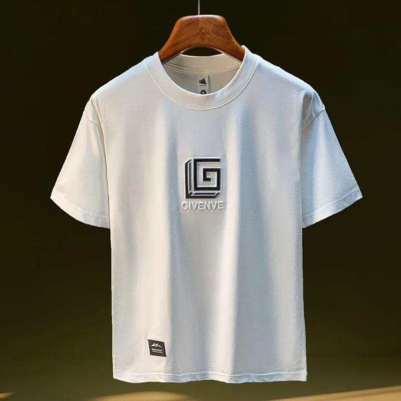Short sleeved T-shirt for men, 3D hot press printed, 2025 summer thin fashion street trend top
Short sleeved T-shirt for men, 3D hot press printed, 2025 summer thin fashion street trend top