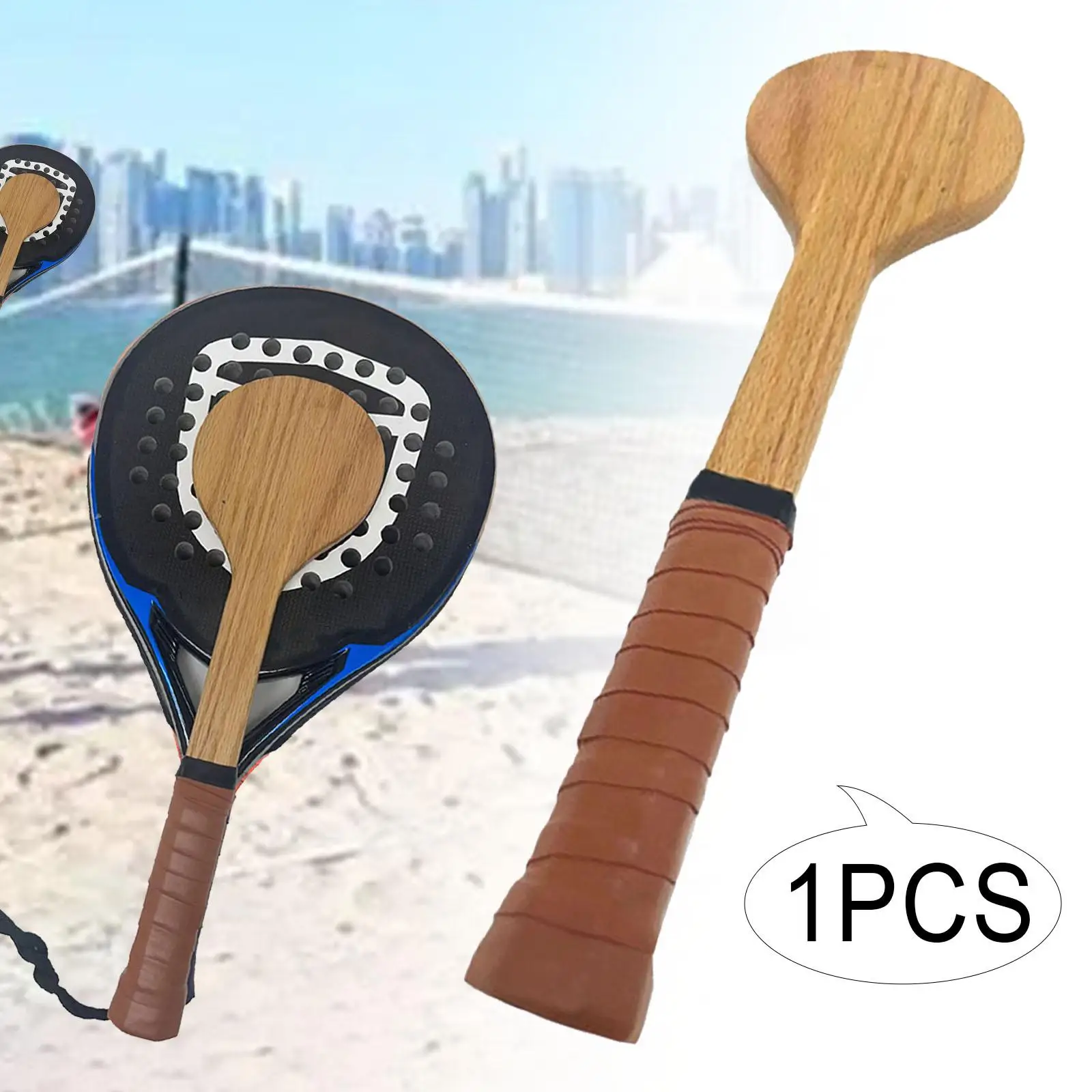 Tennis Pointer Racket Sweet Spot Wooden Spoon Tennis Training Aid for Master Tennis Racket Grip Exercise
Tennis Pointer Racket Sweet Spot Wooden Spoon Tennis Training Aid for Master Tennis Racket Grip Exercise