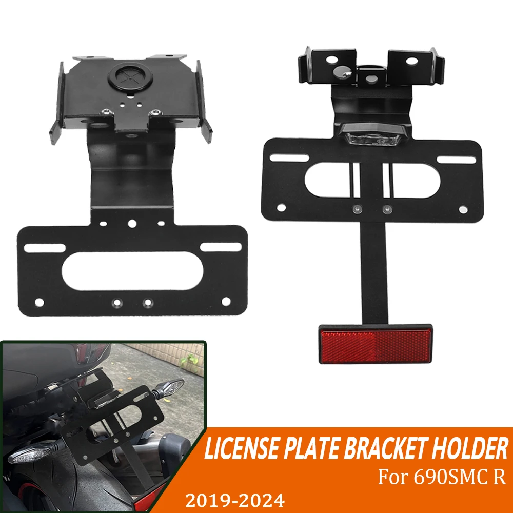 Motorcycle License Plate Holder Fender Eliminator Registration Bracket For 690SMC 690 SMC R Enduro R ABS Gas Gas ES 700 SM 700
Motorcycle License Plate Holder Fender Eliminator Registration Bracket For 690SMC 690 SMC R Enduro R ABS Gas Gas ES 700 SM 700