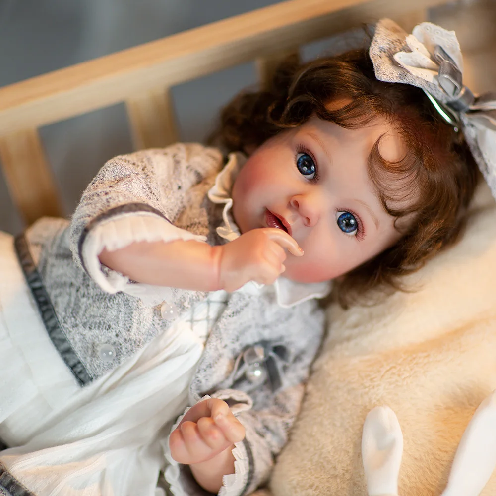 Cloveray 24-дюймовая оригинальная реалистичная кукла реборн, высококачественная любимая версия, виниловая кукла, успокаивающая игрушка для ребенка, подарок для ребенка
Cloveray 24-дюймовая оригинальная реалистичная кукла реборн, высококачественная любимая версия, виниловая кукла, успокаивающая игрушка для ребенка, подарок для ребенка